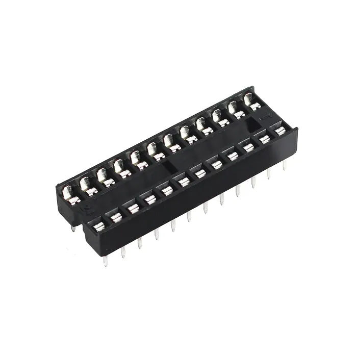 2x12 IC - Integrated Circuit Socket 24 Pins DIP-24 2x12 IC - Integrated Circuit Socket 24 Pins DIP-24