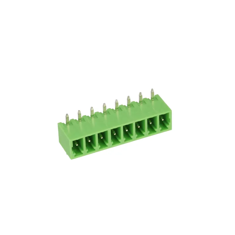 Conector Bloc Terminal 90C cu Unghi Drept de 3,81 mm - Tată Conector Bloc Terminal 90C cu Unghi Drept de 3,81 mm - Tată