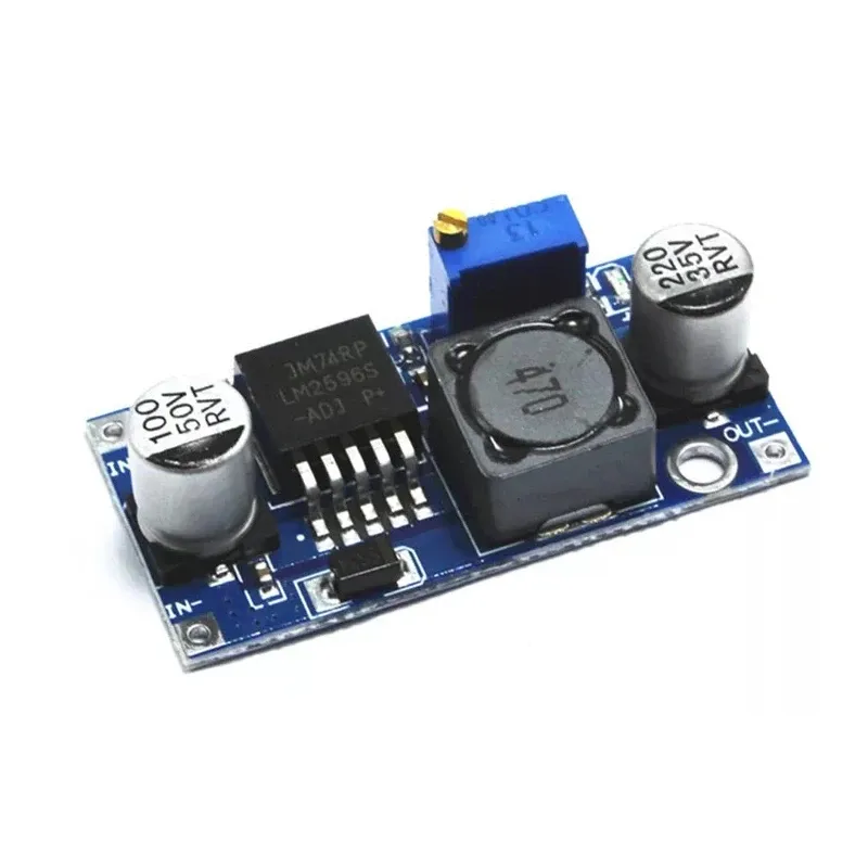 Mini Regulator de Tensiune cu Coborâre 3A Reglabil LM2596 Mini Regulator de Tensiune cu Coborâre 3A Reglabil LM2596
