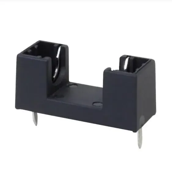 PCB Type Fuse Holder 20mm - Black PCB Type Fuse Holder 20mm - Black