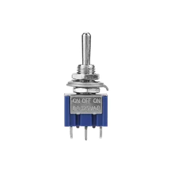 MTS-103 250V 3A SPDT Comutator Basculant On/Off/On MTS-103 250V 3A SPDT Comutator Basculant On/Off/On