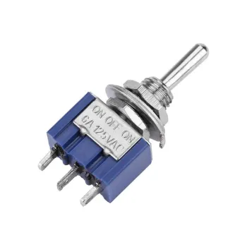 MTS-103 250V 3A SPDT Comutator Basculant On/Off/On MTS-103 250V 3A SPDT Comutator Basculant On/Off/On
