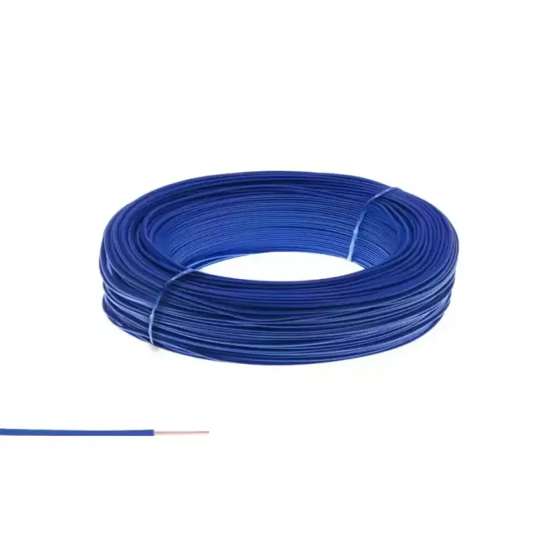 1 Meter Single Core Mountage Cable - Blue Wire 1 Meter Single Core Mountage Cable - Blue Wire