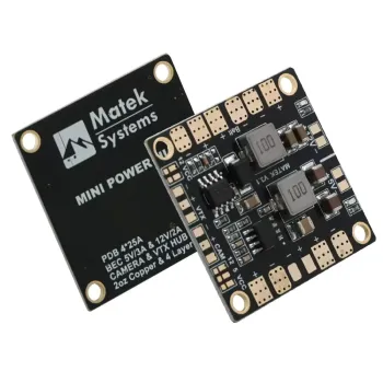 Placa de Distribuție Matek PDB cu BEC 5V-12V Placa de Distribuție Matek PDB cu BEC 5V-12V
