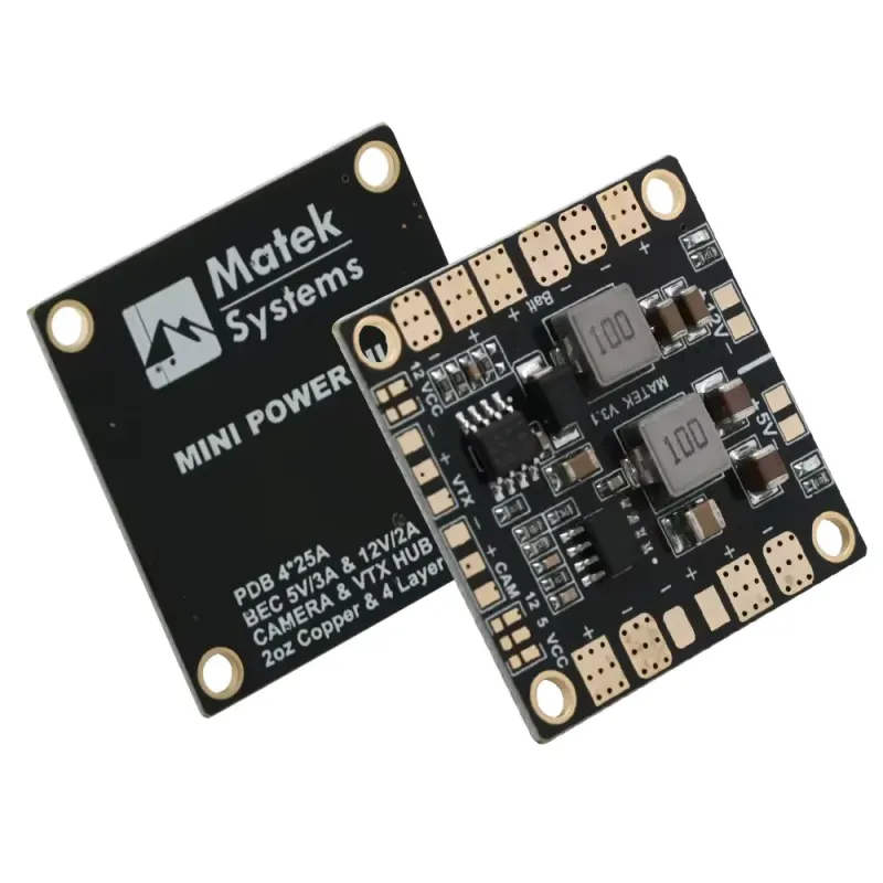 Matek PDB Distribution Board with BEC 5V-12V Matek PDB Distribution Board with BEC 5V-12V